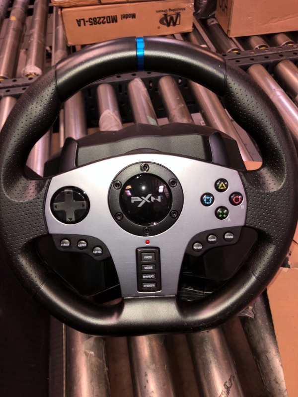 Photo 3 of PXN V9 Gaming Racing Wheel with Pedals and Shifter, Steering Wheel for PC, Xbox One, Xbox Series X/S, PS4, PS3 and Nintendo Switch