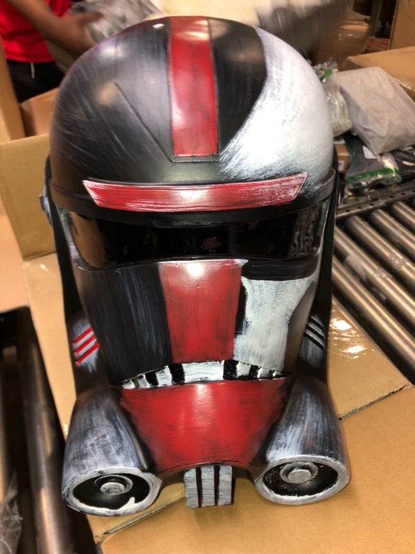 Photo 3 of Capt Rex Helmet Phase 2 Mask SW Series Halloween Cosplay Costume Collectible Props Hunter Helmet