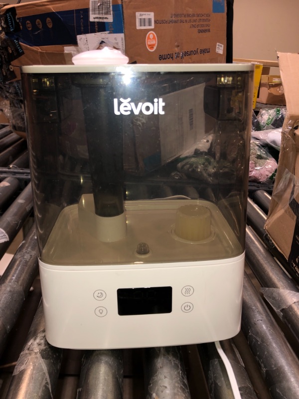 Photo 2 of LEVOIT Humidifiers for Bedroom Large Room Home, 6L Cool Mist Top Fill Essential Oil Diffuser for Baby and Plants, Smart App & Voice Control, Rapid Humidification and Humidity Setting, Quiet Sleep Mode
