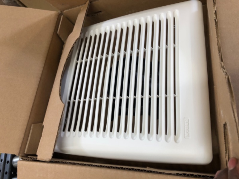 Photo 1 of Broan-NuTone AE110 Invent Flex Energy Star Qualified Single-Speed Ventilation Fan, 110 CFM 1.0 Sones, White