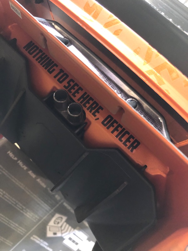 Photo 1 of ARRMA 1/7 Felony 6S BLX Street Bash All-Road Muscle Car RTR (Ready-to-Run Transmitter and Receiver Included, Batteries and Charger Required), Orange, ARA7617V2T2 *************************UNABLE TO TEST / SOLD FOR PARTS ONLY********************************