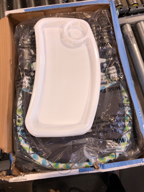 Photo 1 of Cosco Simple Fold High Chair with 3-Position Tray (Elephant Squares)