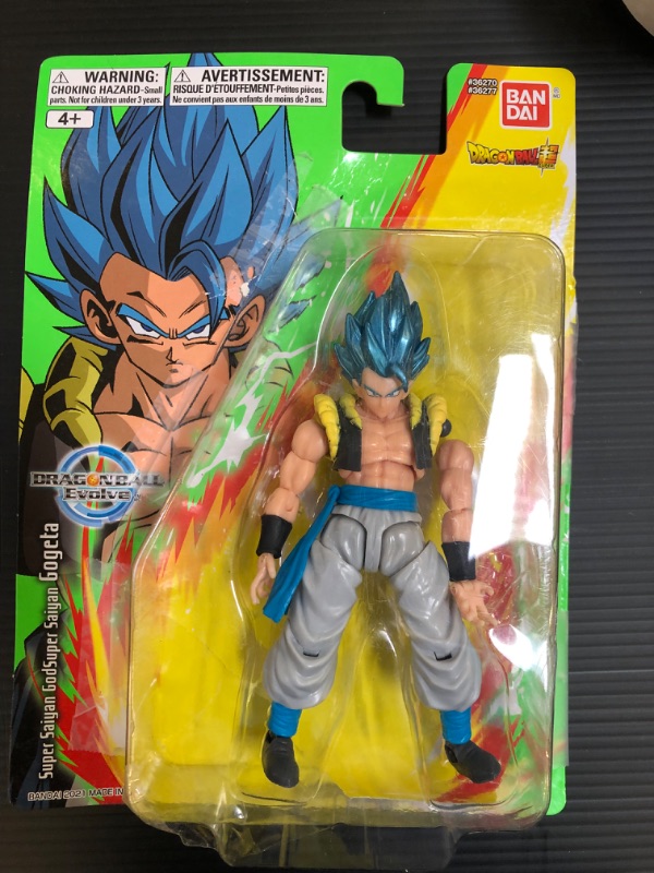 Photo 2 of Dragon Ball Super - Evolve 5" Super Sayan Blue Gogeta Figure, 36277 Super Saiyan Blue Gogeta