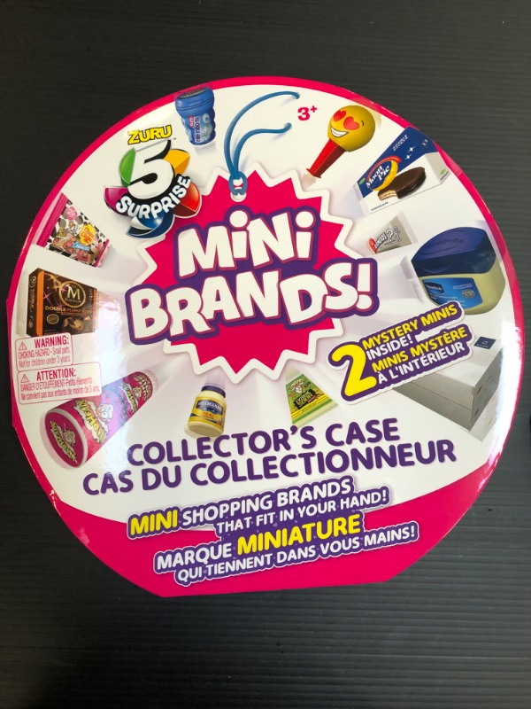 Photo 1 of 5 Surprise Mini Brands Collector's Case Store & Display 30 Minis with 2 Mystery Minis by ZURU