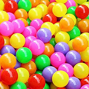 Photo 1 of 120pcs  Ball Pit Balls Phthalate Free BPA Free Crush Proof Plastic - 7 Bright Colors  