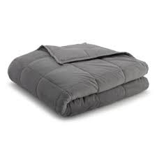 Photo 1 of 20l lb Weighted Blanket & Removable Blue  Cover queen 