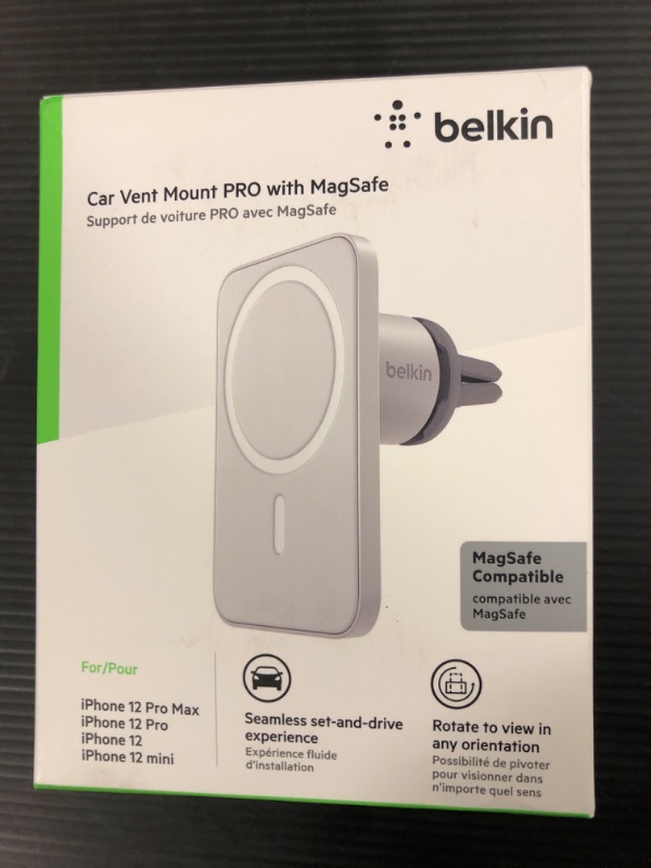 Photo 2 of Belkin - Car Vent Mount Pro with MagSafe