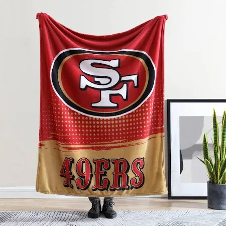 Photo 1 of 49ers blanket - size unknown 