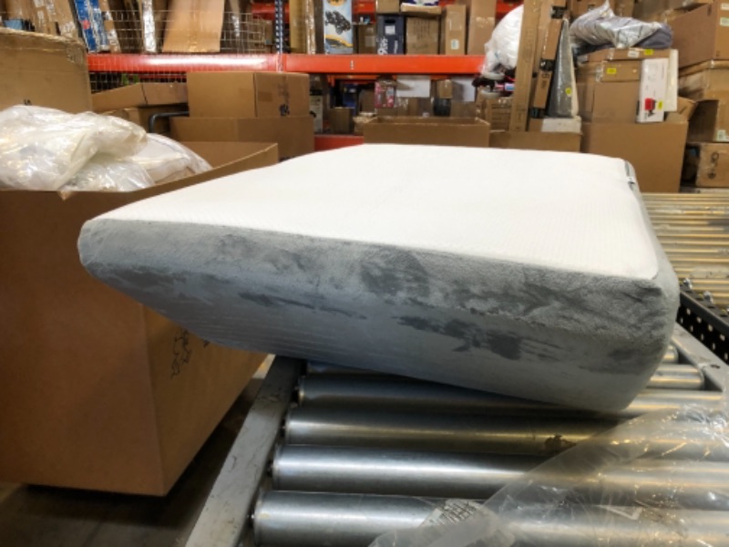 Photo 1 of Bed Wedge Pillow Cooling Memory Foam Top – Elevated Support Cushion for Back & Neck Pain, Acid Reflux, Heartburn, Allergies & Snoring -- 8 Inch Wedge x 31" x 21"