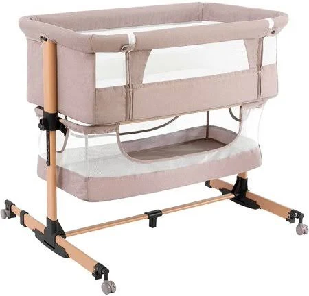 Photo 1 of Ihoming Baby Bassinet Bedside Sleeper, 3 in 1 Convertible Design,  beige 