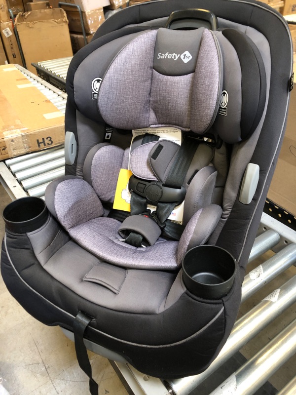 Photo 2 of Safety 1st Grow and Go All-in-One Convertible Car Seat, Rear-facing 5-40 pounds, Forward-facing 22-65 pounds, and Belt-positioning booster 40-100 pounds, Harvest Moon Harvest Moon Original