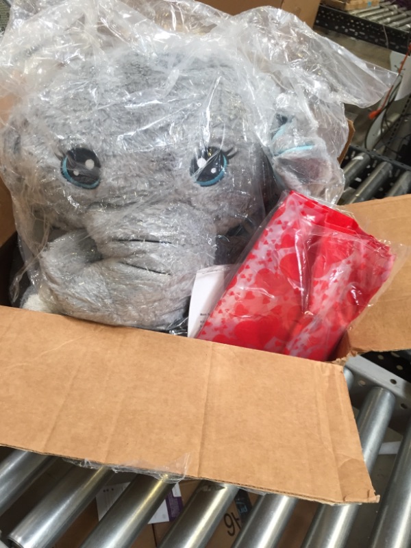 Photo 2 of IKASA Giant Elephant Stuffed Animal Plush Toys Gifts