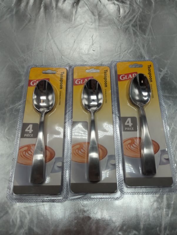 Photo 1 of Glad Teaspoon 4pc - 3 Packs/12 Spoons