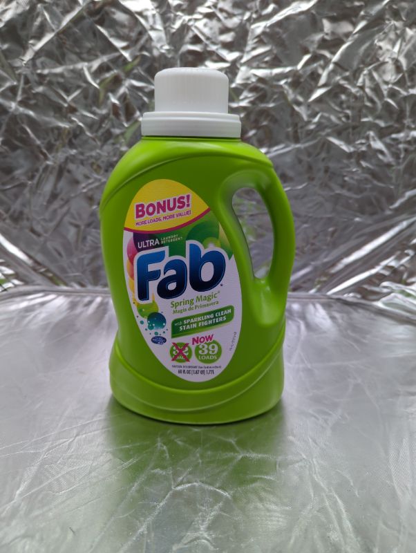 Photo 2 of Fab Spring Magic Ultra Laundry Detergent, Concentrate 60 fl oz