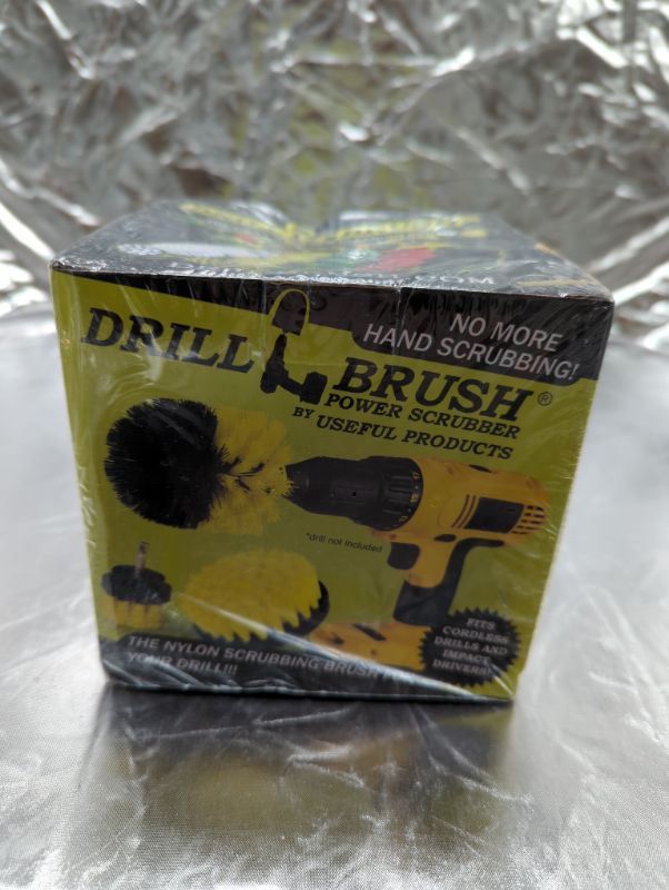 Photo 2 of Drill Brush All Purpose Medium - Yellow