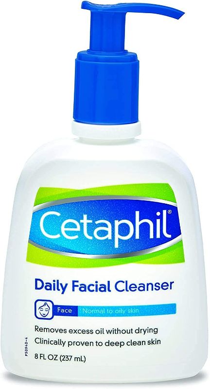 Photo 1 of Cetaphil Daily Facial Cleanser for Normal to Oily Skin, 8 Ounce - 3PACK
