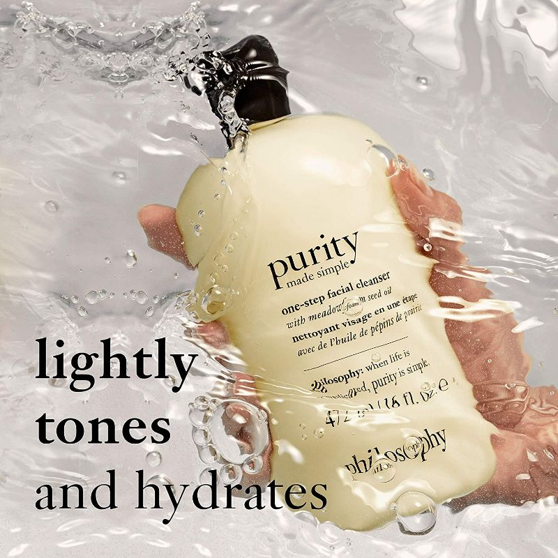 Photo 2 of philosophy purity made simple one-step facial cleanser 16fl oz
