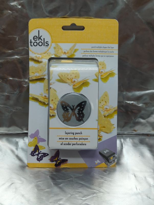 Photo 2 of EK Tools Layering Paper Punch, Butterfly, New Package