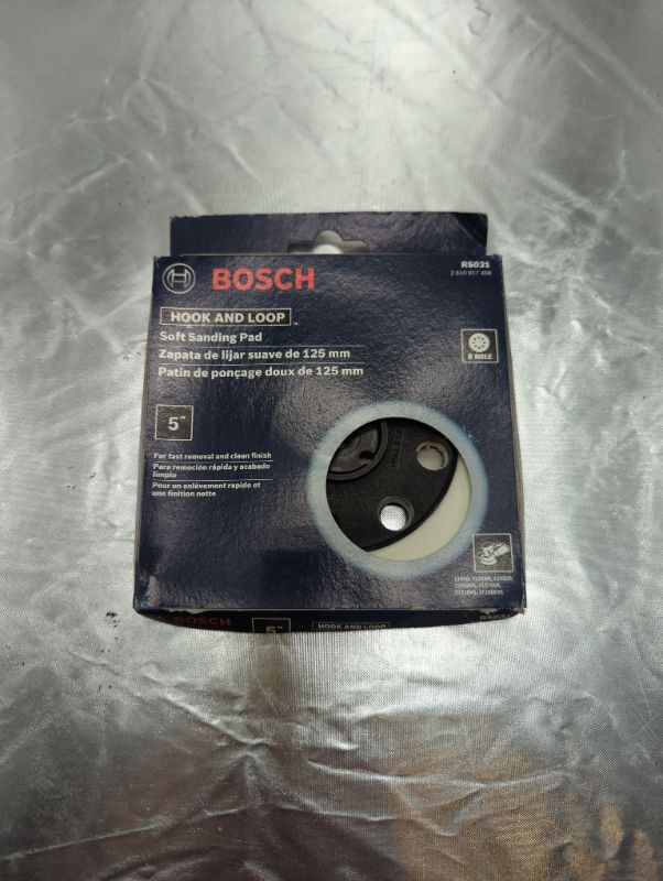 Photo 2 of Bosch RS031 5" Soft Sanding Pad (3107DVS, 3725DEVS)