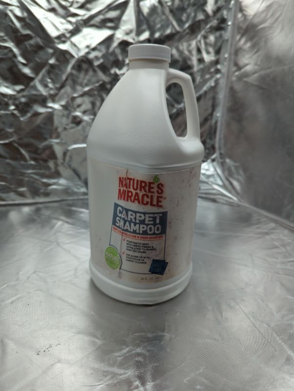 Photo 2 of Nature's Miracle Advanced Deep Clean Carpet Shampoo - 64 oz jug