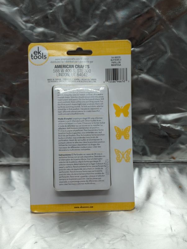 Photo 3 of EK Tools Layering Paper Punch, Butterfly, New Package