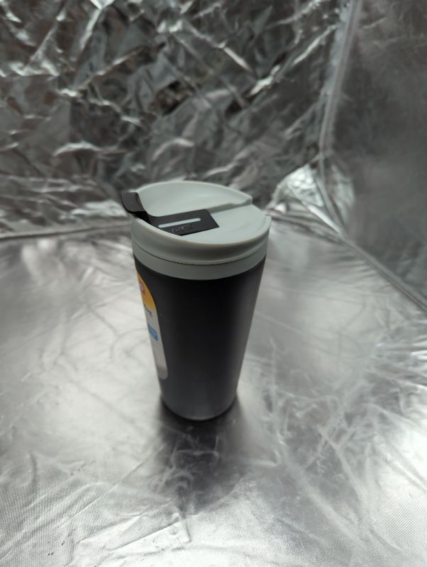 Photo 2 of Glad Double Wall Travel Mug - Hot/Cold 3HRS - Leakproof - 16oz - BLACK