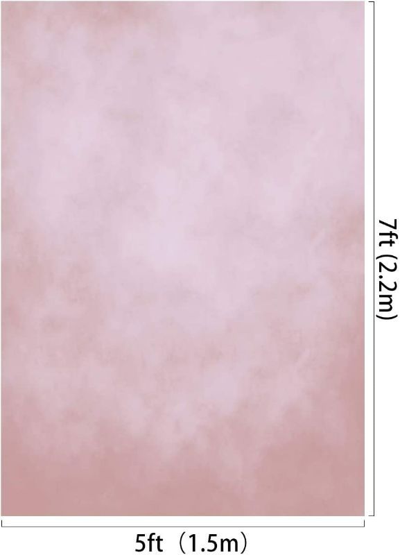 Photo 2 of Kate 5x7ft Retro Portrait Backdrop Abstract Pink Backdrops for Valentine's Day Photography Studio Backgrounds
