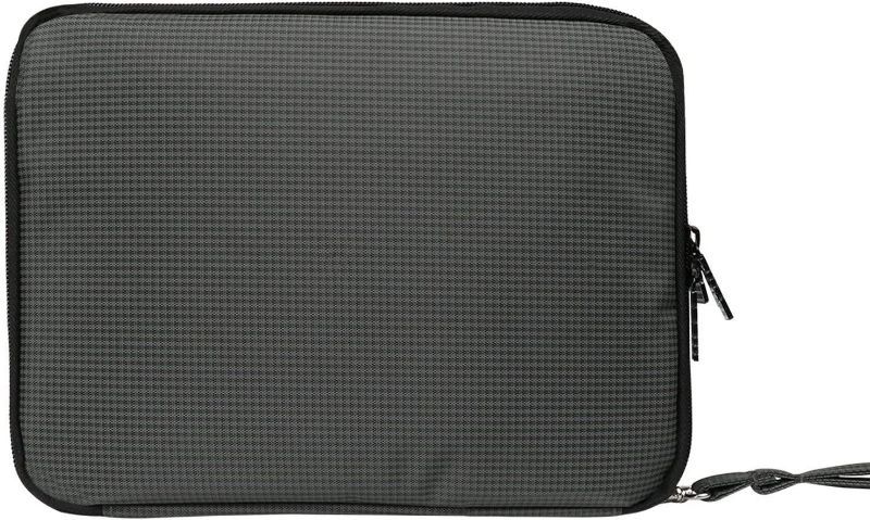 Photo 4 of BUBM Double Layer Electronics Organizer/Travel Gadget Bag for Cables, Memory Cards, Flash Hard Drive and More, Fit for iPad or Tablet(up to 9.7")-Large, Grey
