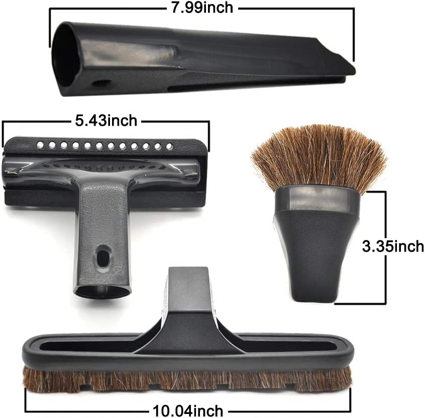 Photo 1 of EZ SPARES 4Pcs Replacements for Rainbow, Crevice Tool,Dusting Floor Brush,Cleaning Wand Accessories,Rainbow Vacuum Attachments
