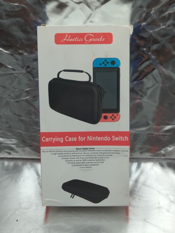 Photo 5 of Hestia Goods Switch Carrying Case Compatible with Nintendo Switch, with 20 Games Cartridges Protective Hard Shell Travel Carrying Case Pouch