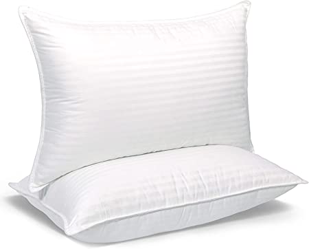 Photo 1 of Set of 2 Standard Size Down Pillows - 20x28"