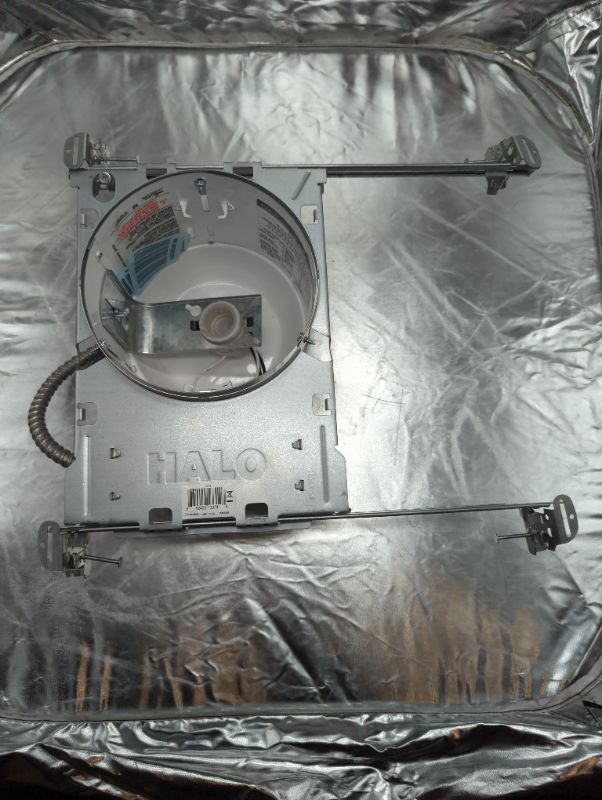 Photo 2 of HALO H27T, 6" Housing Shallow Ceiling Non-IC 120V Line Voltage, Silver 