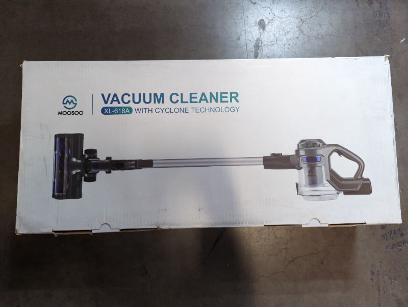 Photo 3 of Moosoo Cordless Vacuum 4-in-1 Lightweight Stick Vacuum Cleaner, XL-618A
