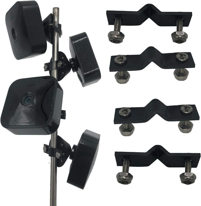 Photo 1 of Keyfit Tools 007 Clips Compatible with Blink Cameras All-New Blink Outdoor Wireless HD Security Cameras Kits 007 Clips Mount Blink Cameras On Any Posts Up to 1/2" Does Not Come with Camera
