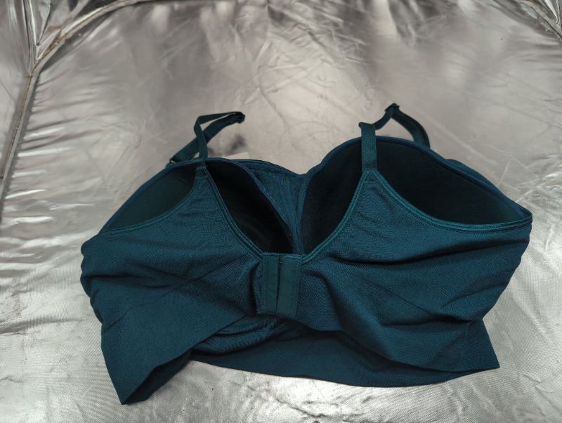 Photo 3 of Warner's Womens Easy Does It Wire-Free Convertible Bra Style - 2XL Green