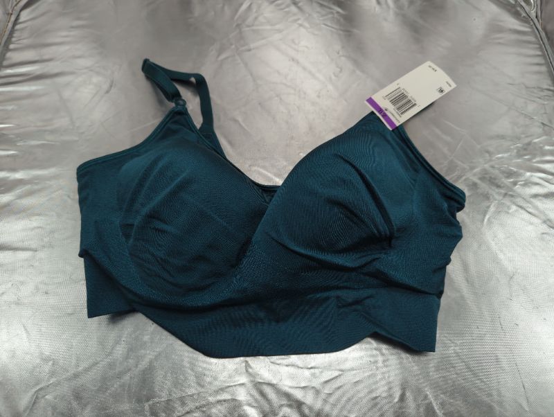 Photo 2 of Warner's Womens Easy Does It Wire-Free Convertible Bra Style - 2XL Green