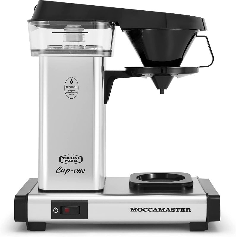 Photo 1 of Technivorm Moccamaster 69212 Cup One, One-Cup Coffee Maker 10 Ounce Polished Silver
