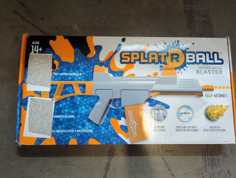 Photo 3 of SPLATRBALL SRB400 Rechargeable Battery Powered Water Bead Gel Ball Blaster Kit. Splat R Ball Electric Water Ball Blaster able to Shoot up to 200fps!