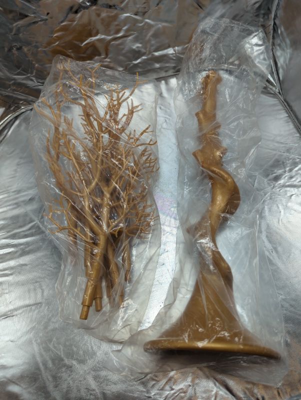 Photo 3 of Genie Artificial Decoration Centerpiece 21" Branch Tree - Gold