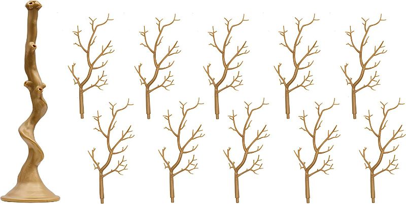 Photo 1 of Genie Artificial Decoration Centerpiece 21" Branch Tree - Gold