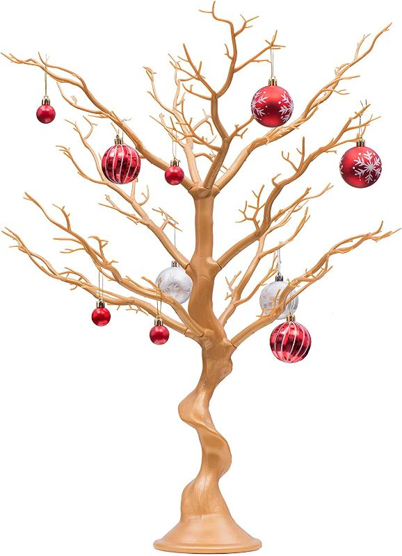 Photo 2 of Genie Artificial Decoration Centerpiece 21" Branch Tree - Gold