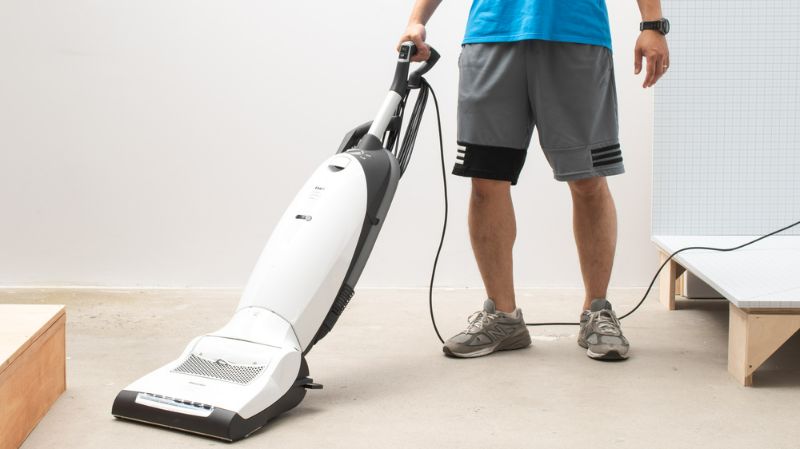 Photo 1 of Miele - Dynamic U1 Upright Vacuum - Lotus white
