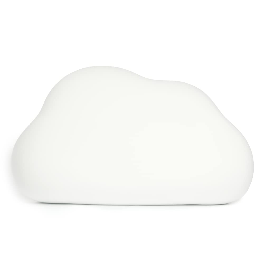 Photo 1 of The Cloud Orthopedic Memory Foam Pillow- Washable Cover - Alleviate Neck Pain - Cooling - Unique Design - for Sleeping (White)
