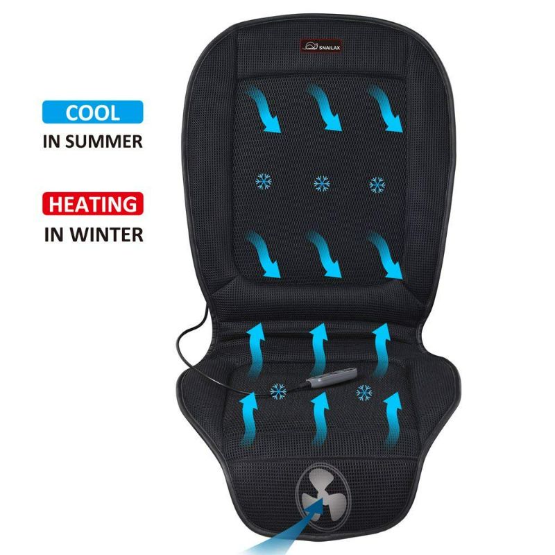 Photo 1 of Snailax -Seat Cushion With 3 Levels Cooling and 2 Levels Heating SL26A8 Cool and Heating Pad for Car Truck Home Office

