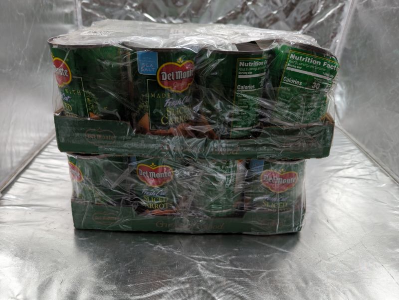 Photo 2 of Del Monte Canned Fresh Cut Sliced Carrots, 14.5 Ounce (Pack of 24) 2400016299