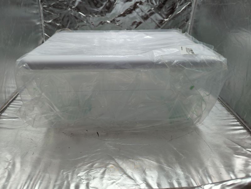 Photo 2 of Sterilite? 16 Quart Basic Clear Storage Box with White Lid
