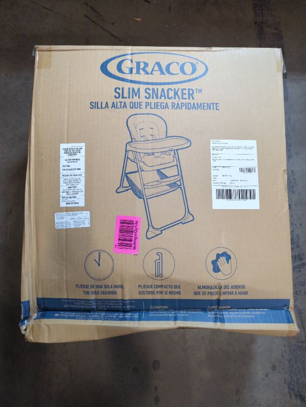 Photo 3 of Graco Slim Snacker 2-in-1 High Chair - Whisk