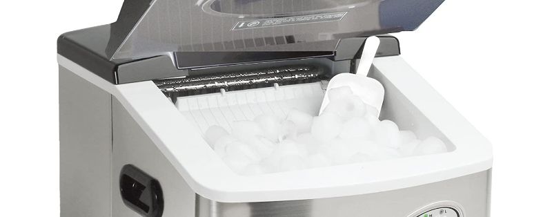 Photo 3 of Frigidaire EFIC115 Extra Large Ice Maker, Stainless Steel, 48 lbs per Day & Perfect Stix Icebag10TT