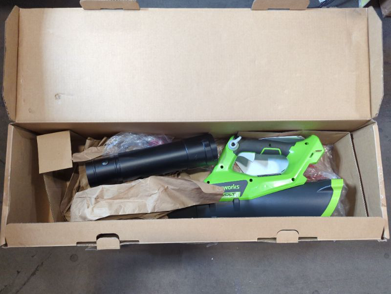 Photo 2 of Greenworks 40V Cordless Leaf Blower - Blower Only, No Battery