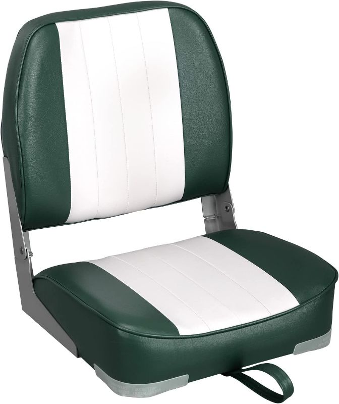 Photo 1 of Leader Accessories Classic Low Back Folding Boat Seat
